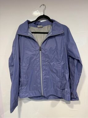 Lavender Columbia Lightweight Windbreaker Jacket